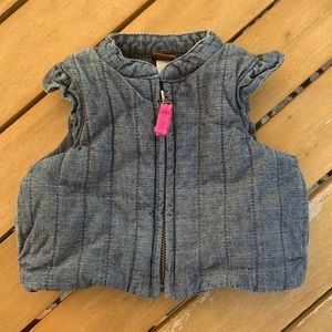 Tea 3-6mo vest